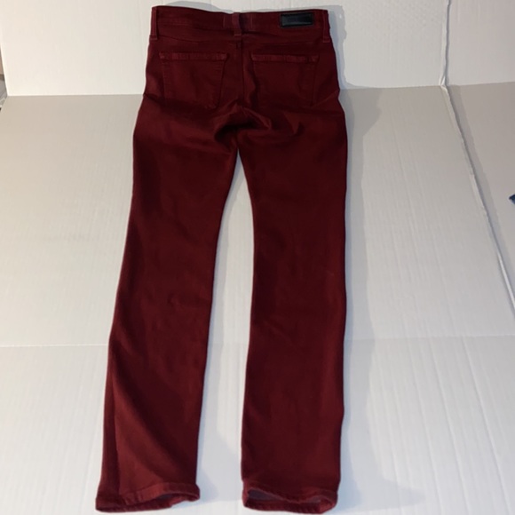 Big Star Maddie Skinny Size 26 R Denim Red Jeans - Picture 2 of 13